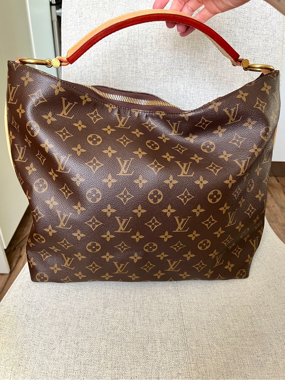 Louis Vuitton "Sully MM" - Pristine Condition - Includes Original Dust Bag - Picture 7 of 16